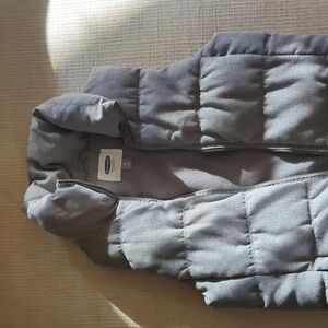 Women's Gray Old Navy Puffer Vest